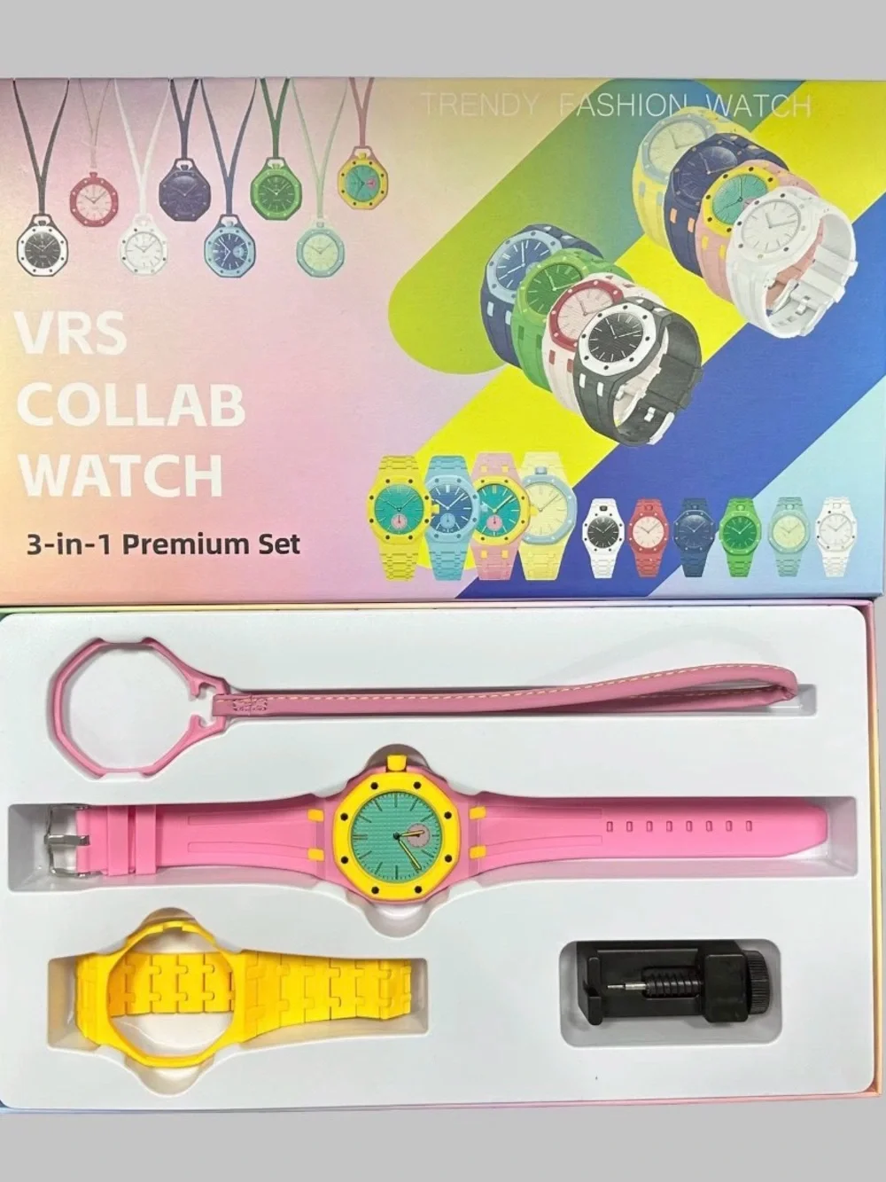 Collab Watch 3-in-1 Premium Set